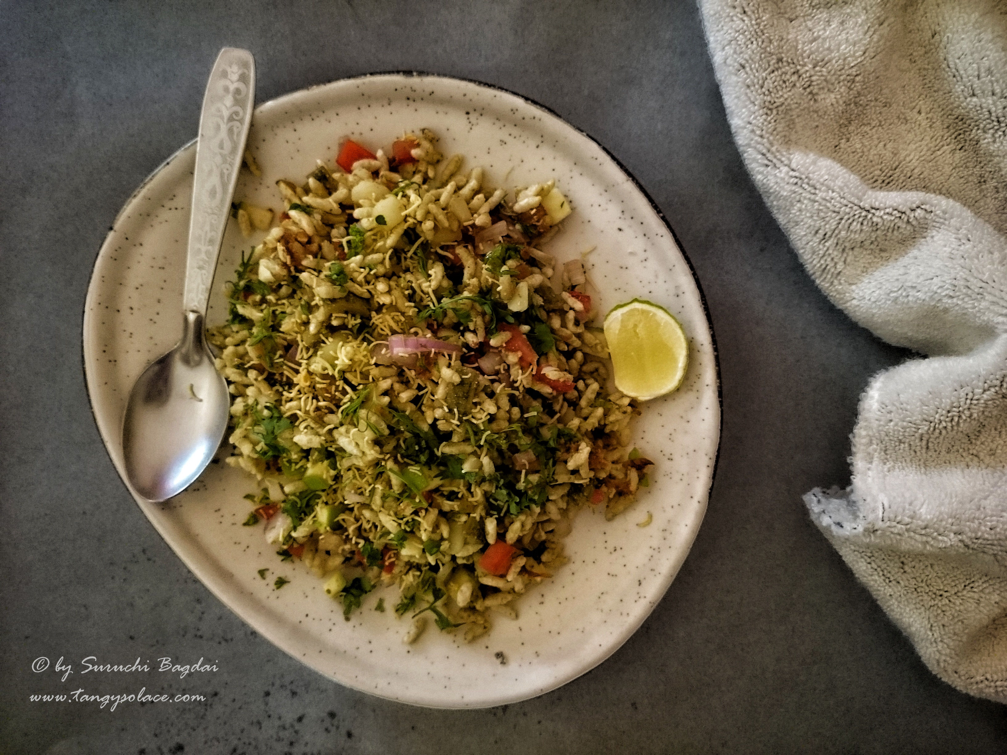 Karela bhel (Bitter gourd chaat)