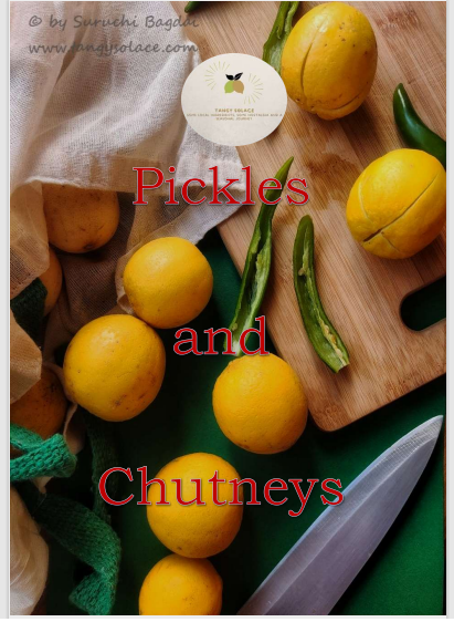 Pickles and chutneys e-book cover